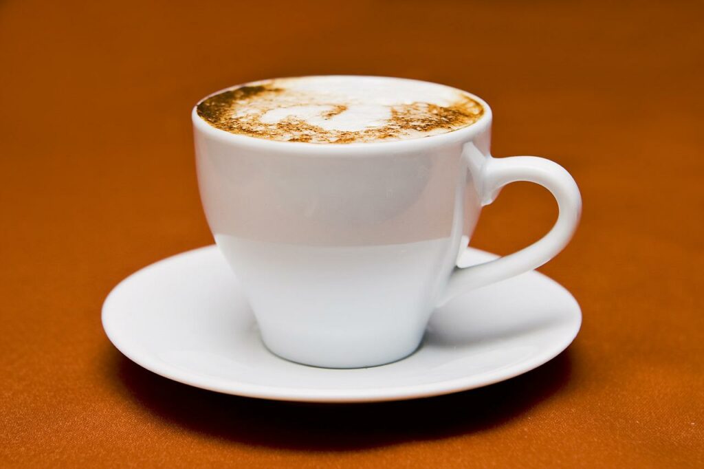 Kaffee Cappuccino Welcher Kaffee hat wenig Säure
