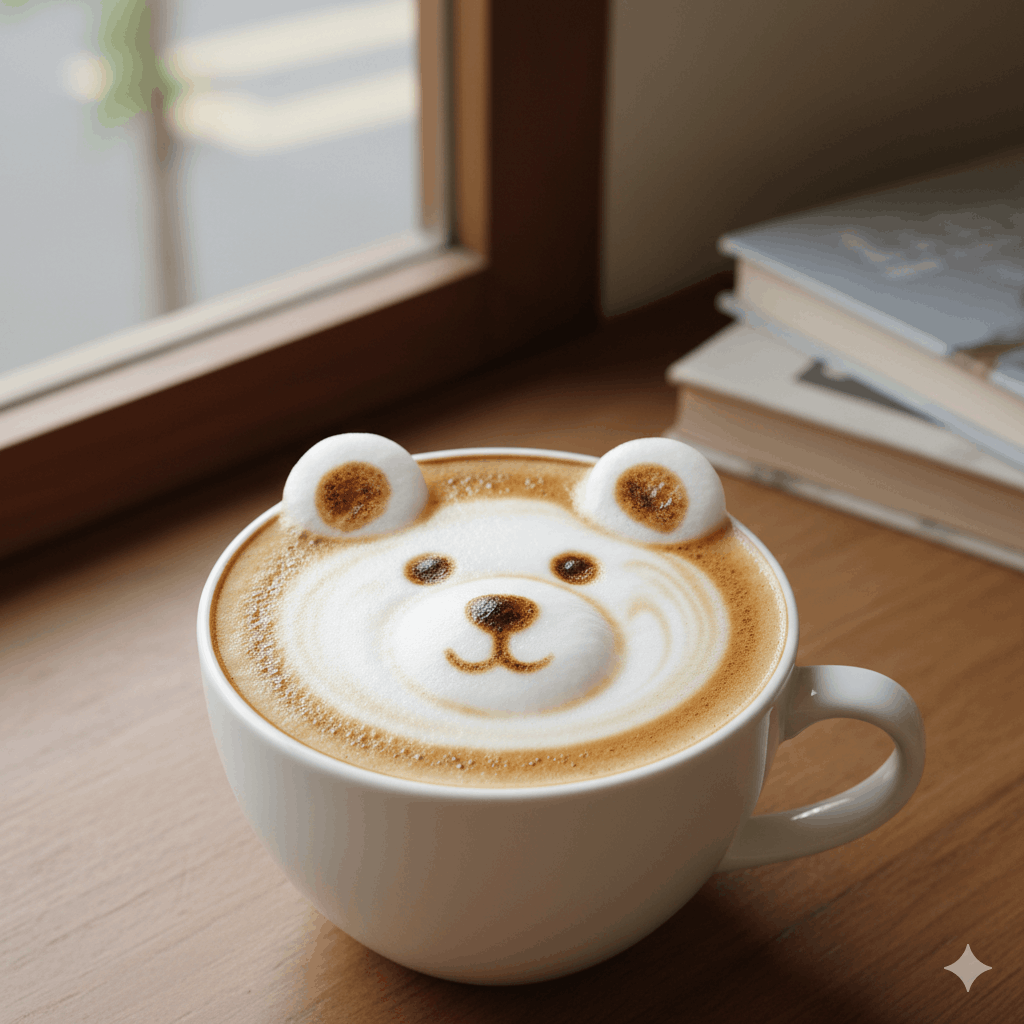 Latte Art Bär Anleitung 2026